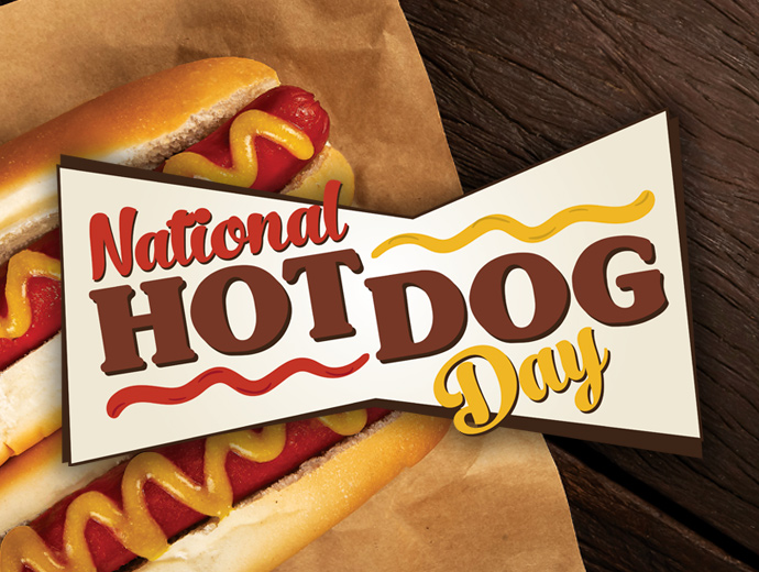 National Hot Dog Day Seven Clans Casino