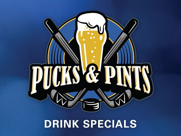 PucksPintsDrinkSpecials PucksPintsDrinkSpecials
